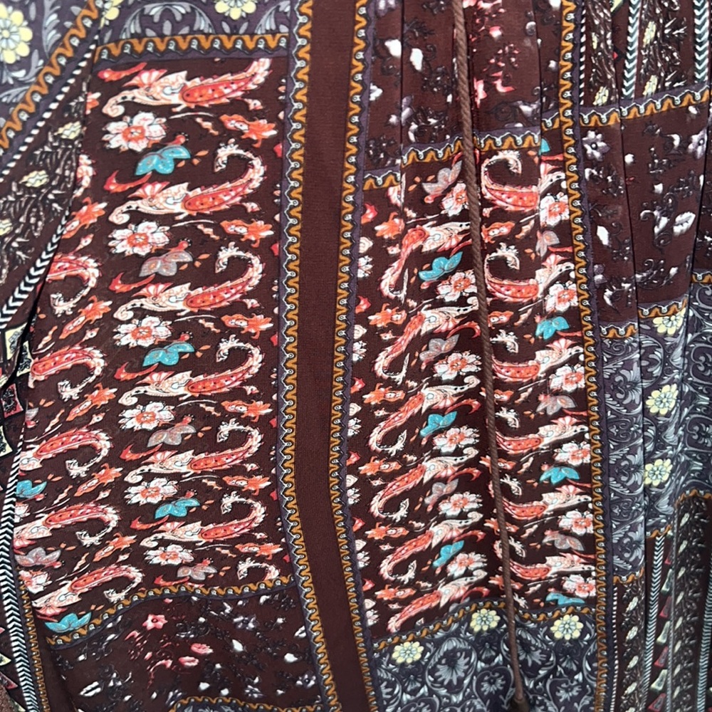 Altar’d State Mini Patchwork Dress - Picture 6 of 6